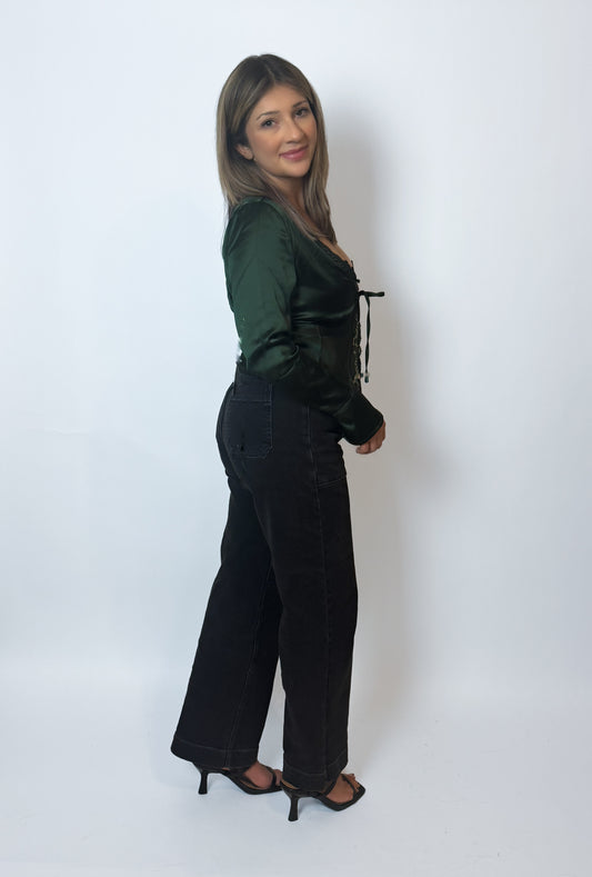 THE BLACK LABEL JEAN (BLACK DENIM)