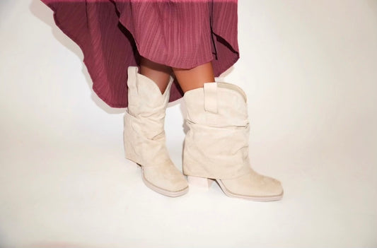 CHARLESTON GIRL BOOTIES (WHITE OAK)