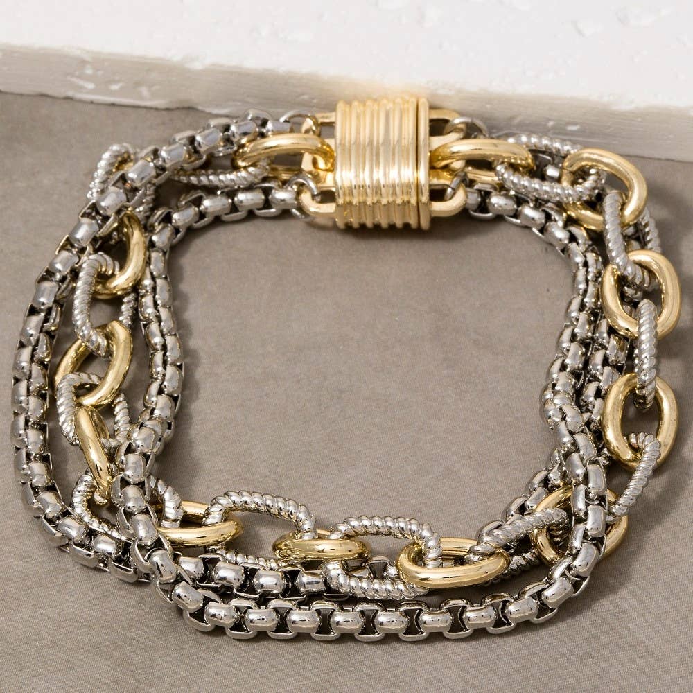 CLASSIC TWO-TONE BRACELET