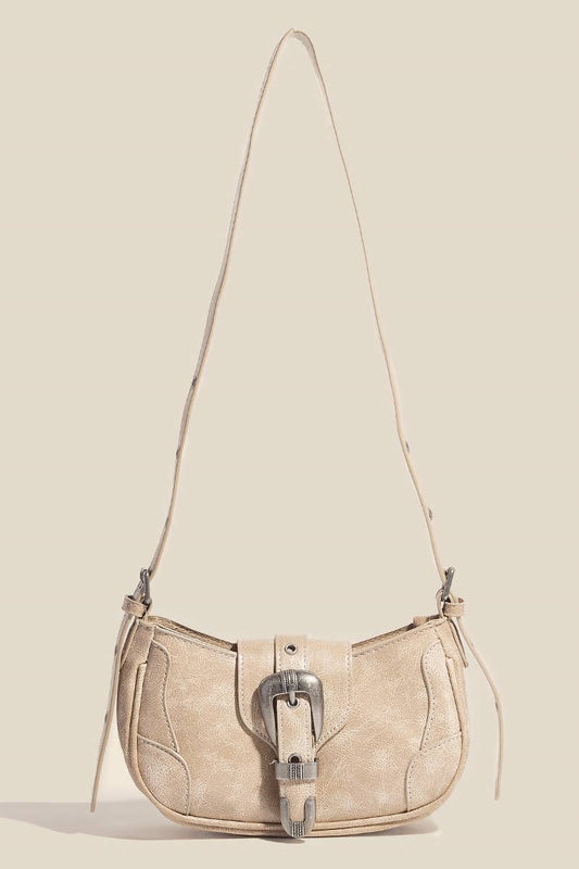 THE BECK BUCKLE BAG (IVORY)