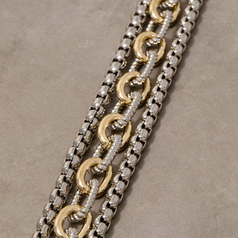 CLASSIC TWO-TONE BRACELET