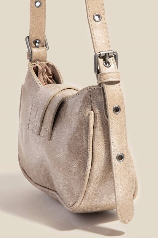THE BECK BUCKLE BAG (IVORY)