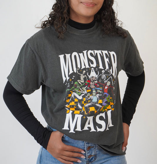 MONSTER MASH GRAPHIC TEE (PEPPER)